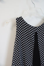 NEW Lavish Black & White Polka Dot Tank Top | S