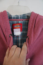 Dickies Pink 1/4 Zip Hoodie | 2XL