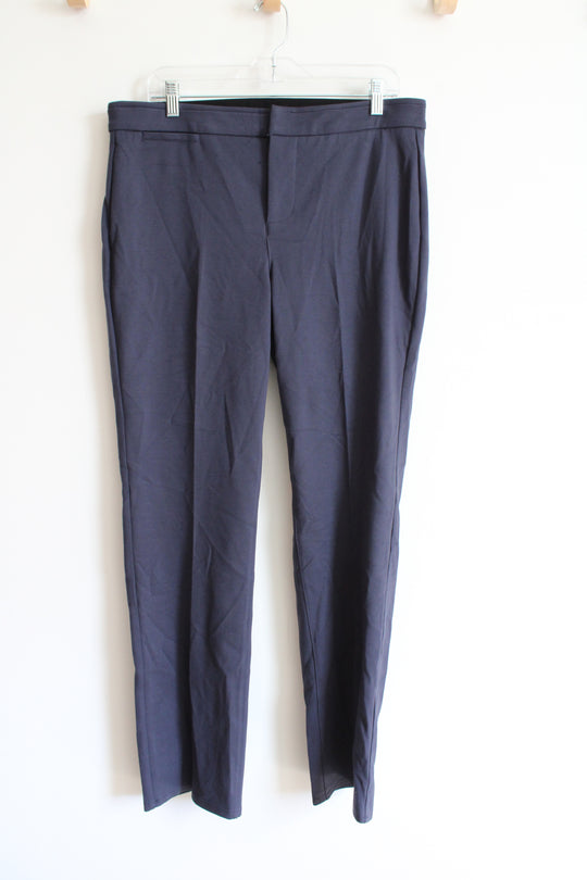 NYDJ Lift Tuck Technology Navy Trouser Pants | 10