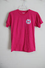 Sunsations Ocean City New Jersey Pink Tee | S