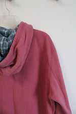 Dickies Pink 1/4 Zip Hoodie | 2XL