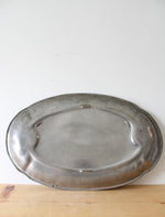Vintage Kayserzinn #4344 Warthog & Pine Cones Pewter Platter
