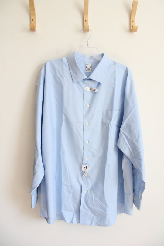 NEW Pronto Uomo Blue Button Down Shirt | 20, 34/35