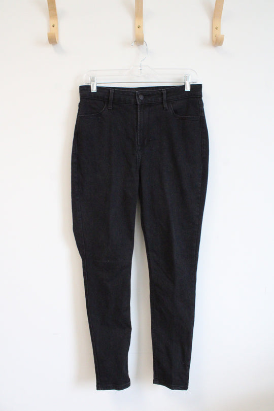 Old Navy High Rise Wow Super Skinny Black Jeans | 6 Short