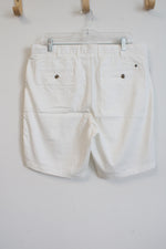 NEW Peter Millar White Shorts | 34