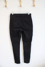 Old Navy High Rise Wow Super Skinny Black Jeans | 6 Short