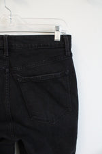 Old Navy High Rise Wow Super Skinny Black Jeans | 6 Short