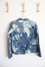 Market & Spruce Bleached Denim Jacket | S