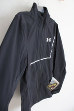 NEW Under Armour Storm Proof Black & White Waterproof Jacket | S
