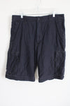 Old Navy Dark Navy Blue Cargo Shorts | 38