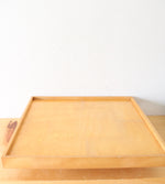 Ever Art Mid Century Modern Green & Gold Edged Lazy Susan Serving Dish