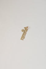 14K Yellow Gold "#1 Grandma" Necklace Pendant