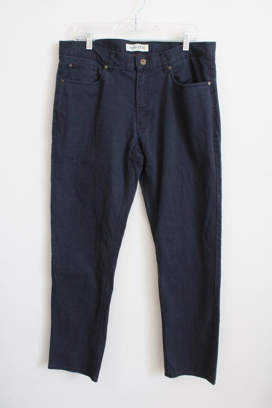 Jos. A. Bank Tailored Fit Navy Pants | 36X32