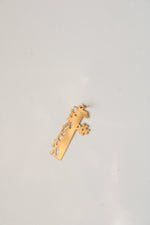 14K Yellow Gold "#1 Grandma" Necklace Pendant