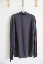 NEW 1901 Gray & Blue 1/4 Zip Sweatshirt | XL