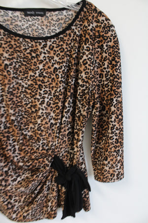 Mandy Evans Cheetah Print Y2K Top | M/L
