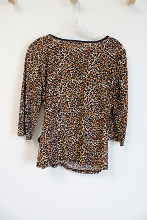 Mandy Evans Cheetah Print Y2K Top | M/L