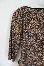 Mandy Evans Cheetah Print Y2K Top | M/L