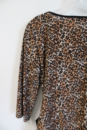 Mandy Evans Cheetah Print Y2K Top | M/L