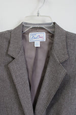 NEW Levi's Bendover Gray Brown Striped Vintage Blazer | 14