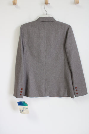 NEW Levi's Bendover Gray Brown Striped Vintage Blazer | 14