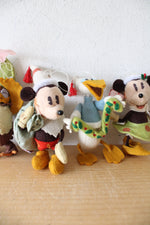 Vintage Disney 75th Christmas Seasons Greetings Felt Ornaments