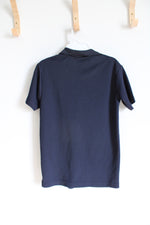 Izod Dark Navy Blue Polo Shirt | 10/12