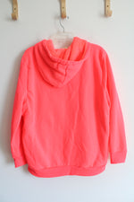 Bobbie Brooks Neon Pink Love Sherpa Lined Jacket
