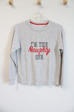 SO "I'm The Naughty One" Christmas Sweatshirt | S