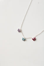Butterfly Sterling Silver Girl's Necklace