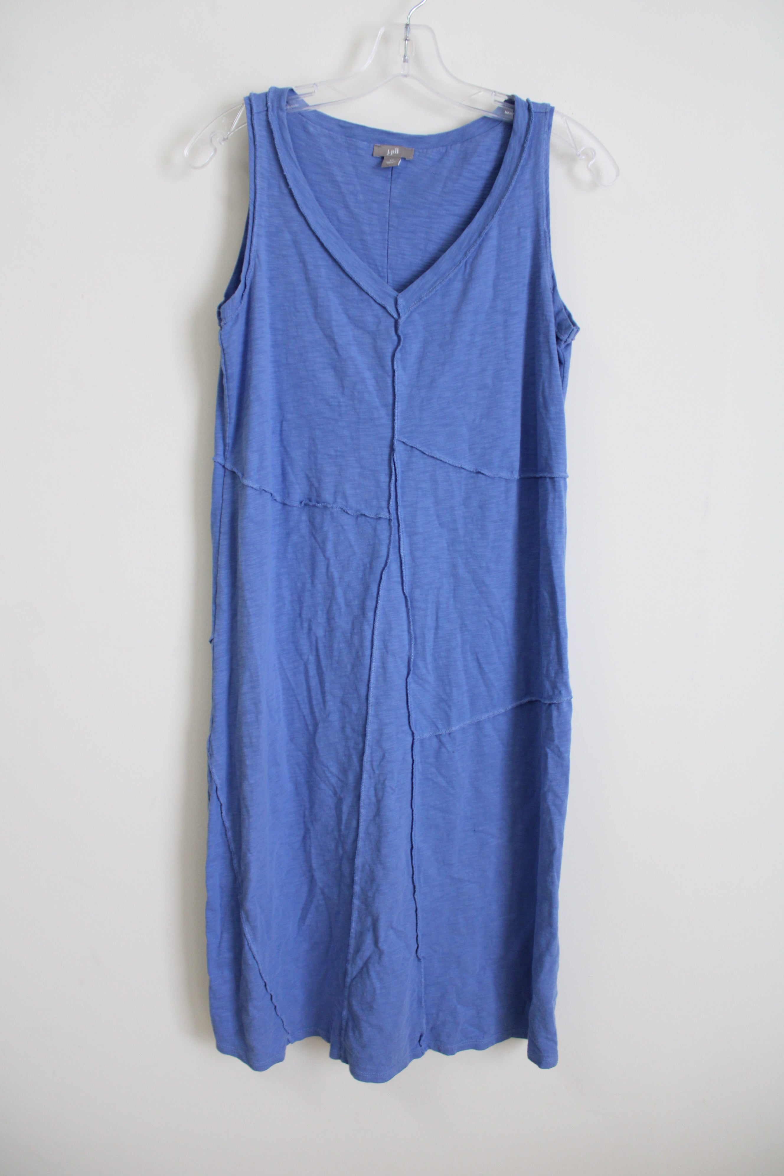 J.Jill Blue Stitched Dress | XS