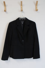 Kasper Black Long Sleeve Double Button Blazer| 8