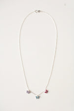 Butterfly Sterling Silver Girl's Necklace