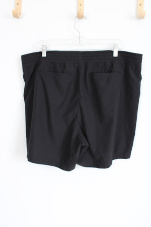 Old Navy StretchTech Black Athletic Shorts | XL