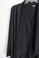 Lands' End Black Cardigan | M Petite