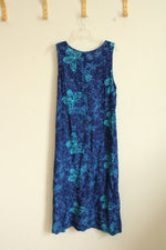 DD's Blue Butterfly Printed Maxi Dress | L