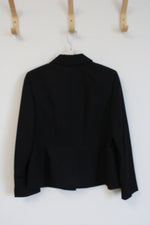 Kasper Black Long Sleeve Double Button Blazer| 8