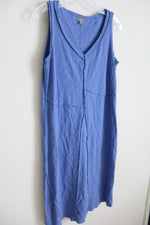 J.Jill Blue Stitched Dress | XS