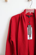NEW MaxSport Simply Red Duster Cardigan | M