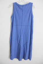 J.Jill Blue Stitched Dress | XS