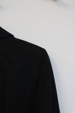 Kasper Black Long Sleeve Double Button Blazer| 8