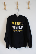 Gildan Black U.S. Army Proud Mom Hoodie | XL