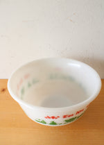 Vintage Hazel Atlas Milk White Egg Nog Bowl & Mug Set | Set Of 5