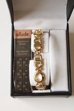 Allude Crystal Accent Bracelet Analog Watch