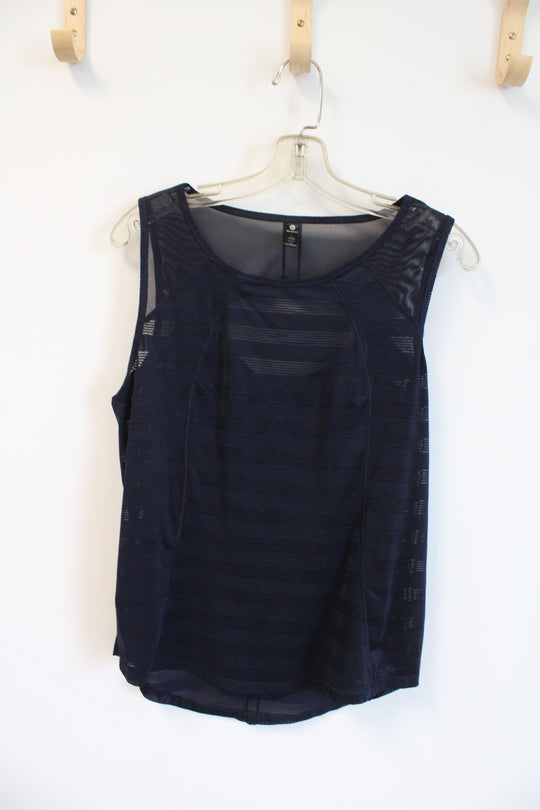90 Degrees Navy Blue Tank | L