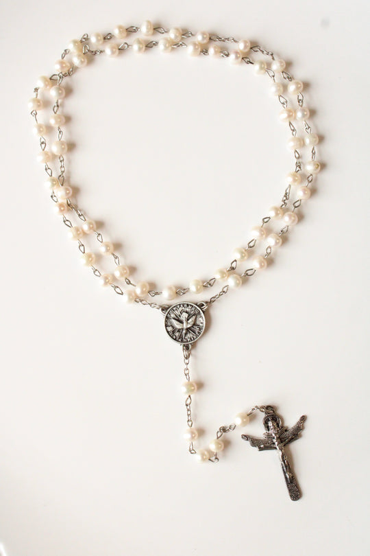Confirmed In Christ Pearl Necklace