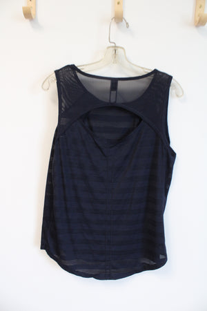 90 Degrees Navy Blue Tank | L