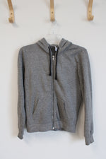 H&M Divided Gray Cotton Full Zip Hoodie | S
