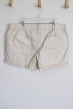 NEW Time and Tru Khaki Cuffed Shorts | 20