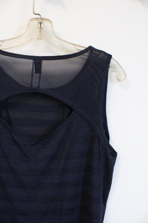 90 Degrees Navy Blue Tank | L